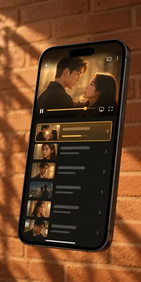 91短剧下载 APP 界面：放映室 · 夜间模式